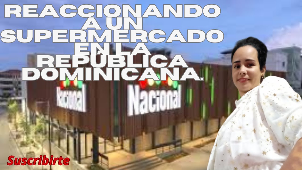 REACCIÓN de 2 CUBANOS a SUPER MERCADO de RD