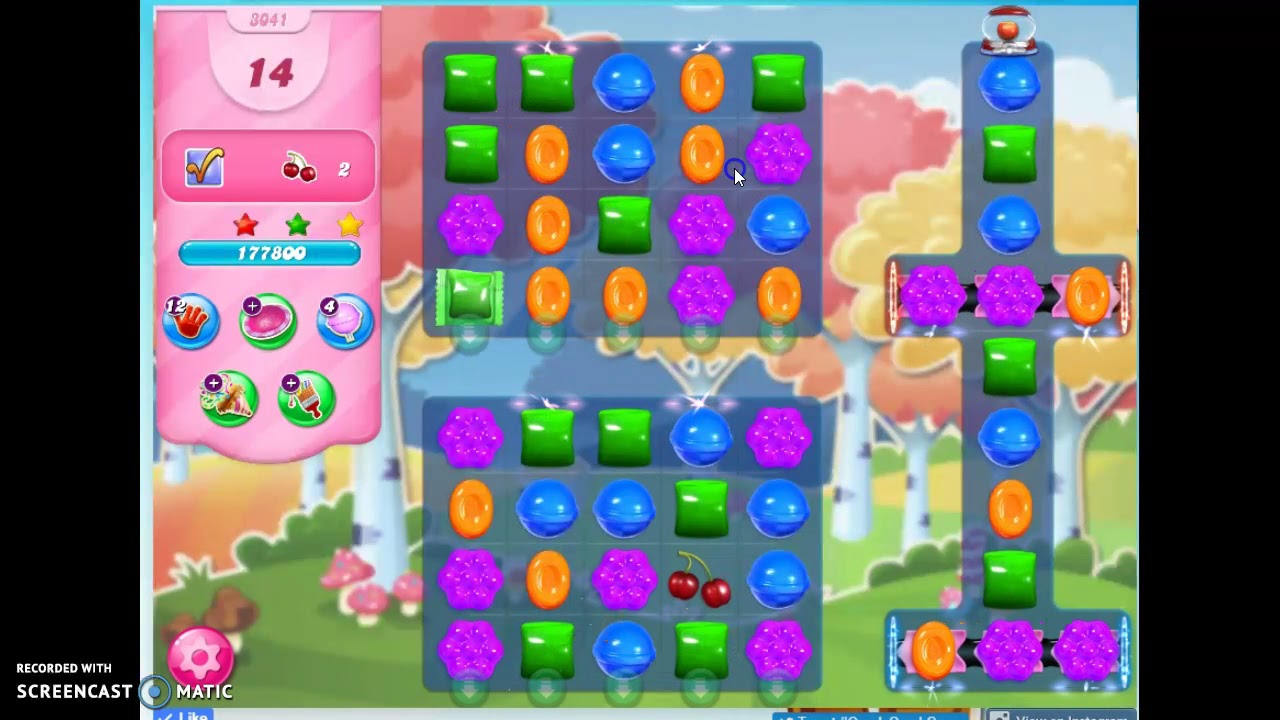 CANDY CRUSH LEVEL 3041