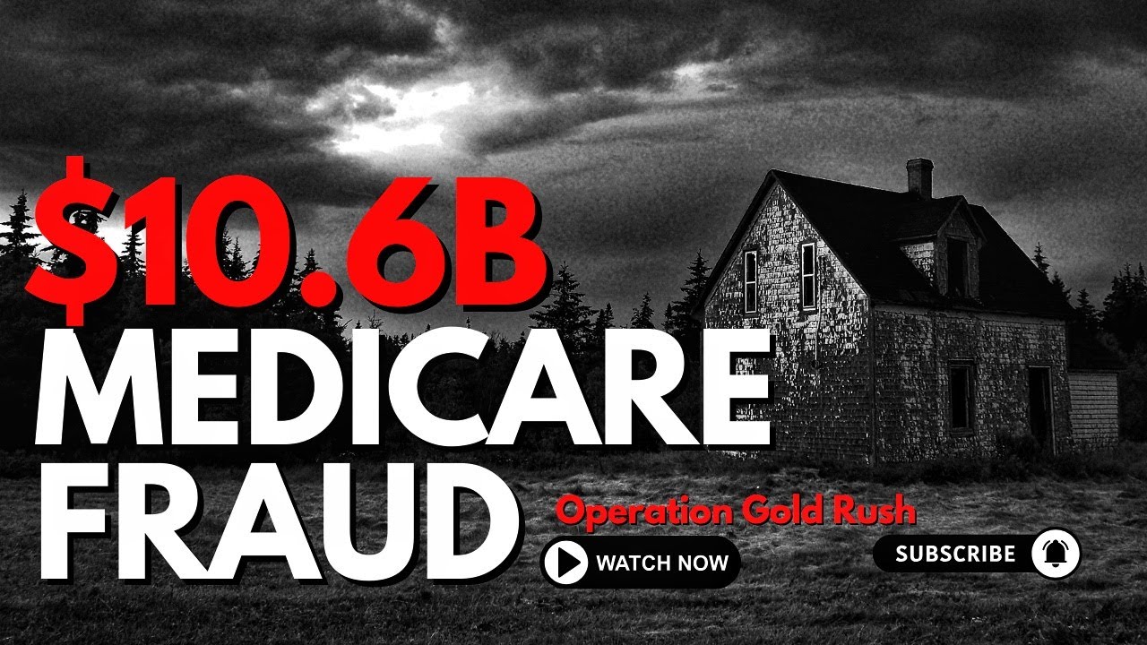 DOJ 2025: Operation Gold Rush — $10.6B Medicare Fraud