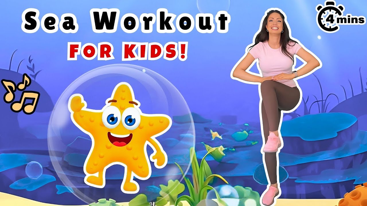 Under the Ocean Workout for Kids | Get Moving!