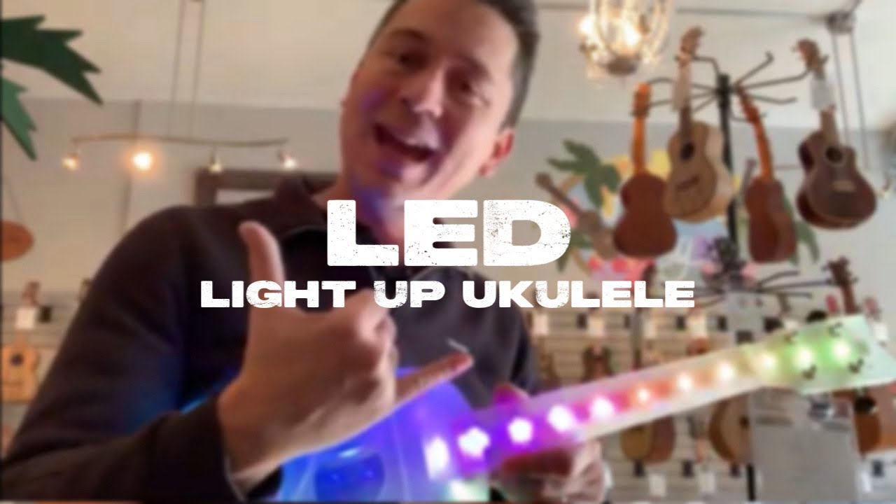 Light up Ukulele - LED Ukulele at Aloha City Ukes
