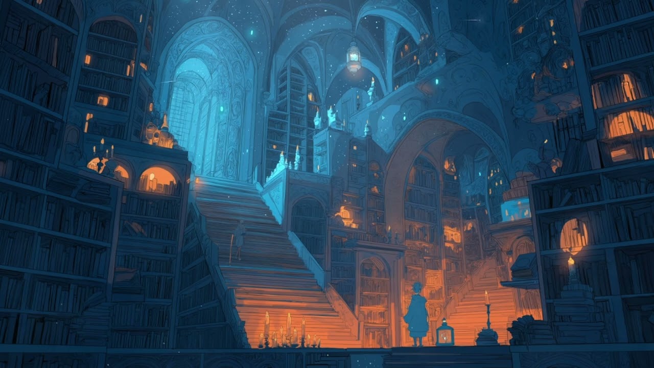Mage Dungeon Library | Fantasy Ambience for RPG