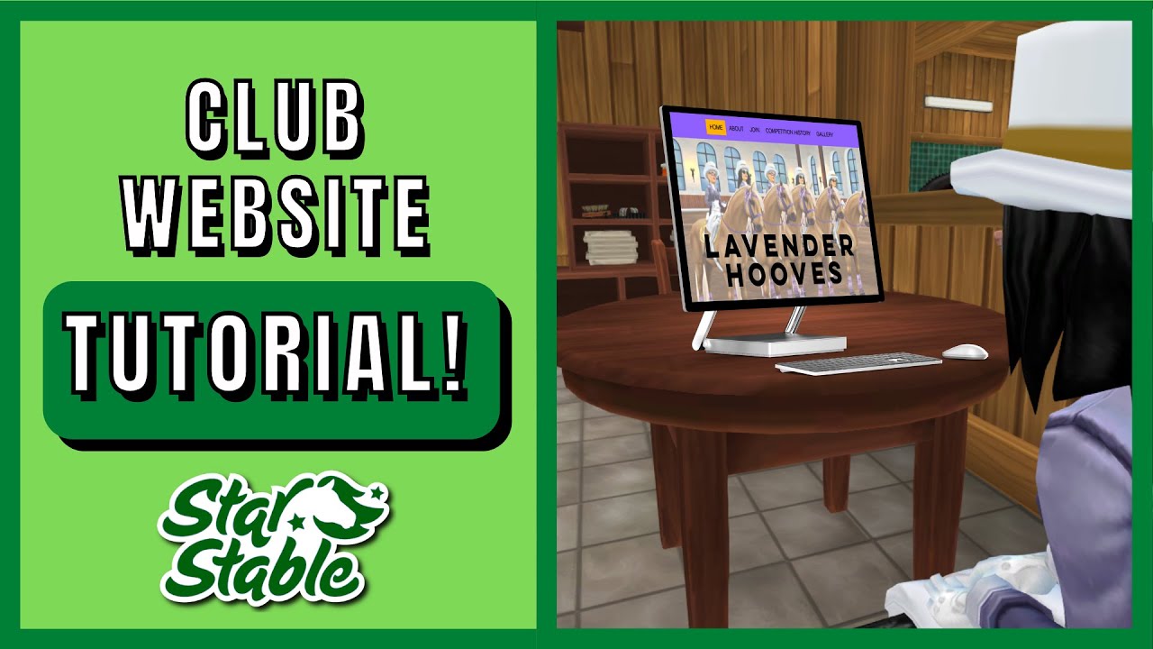 How To Make A Club Website! ​🖥️​​ Star Stable Online
