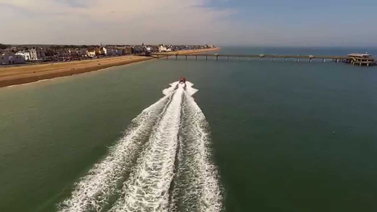 Dover Sea Safari aerial footage, Deal
