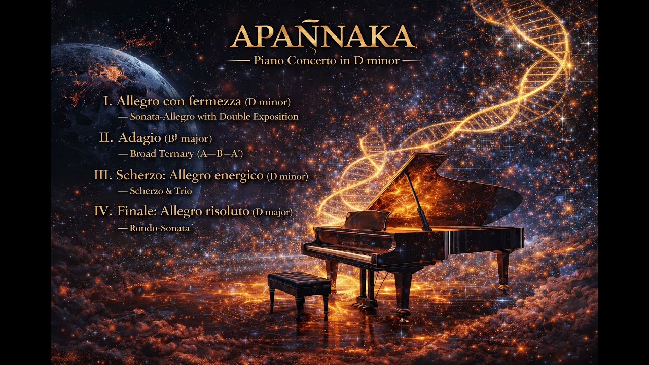 APAṆṆAKA | Piano Concerto in D minor — Beethoven to Prokofiev Lineage