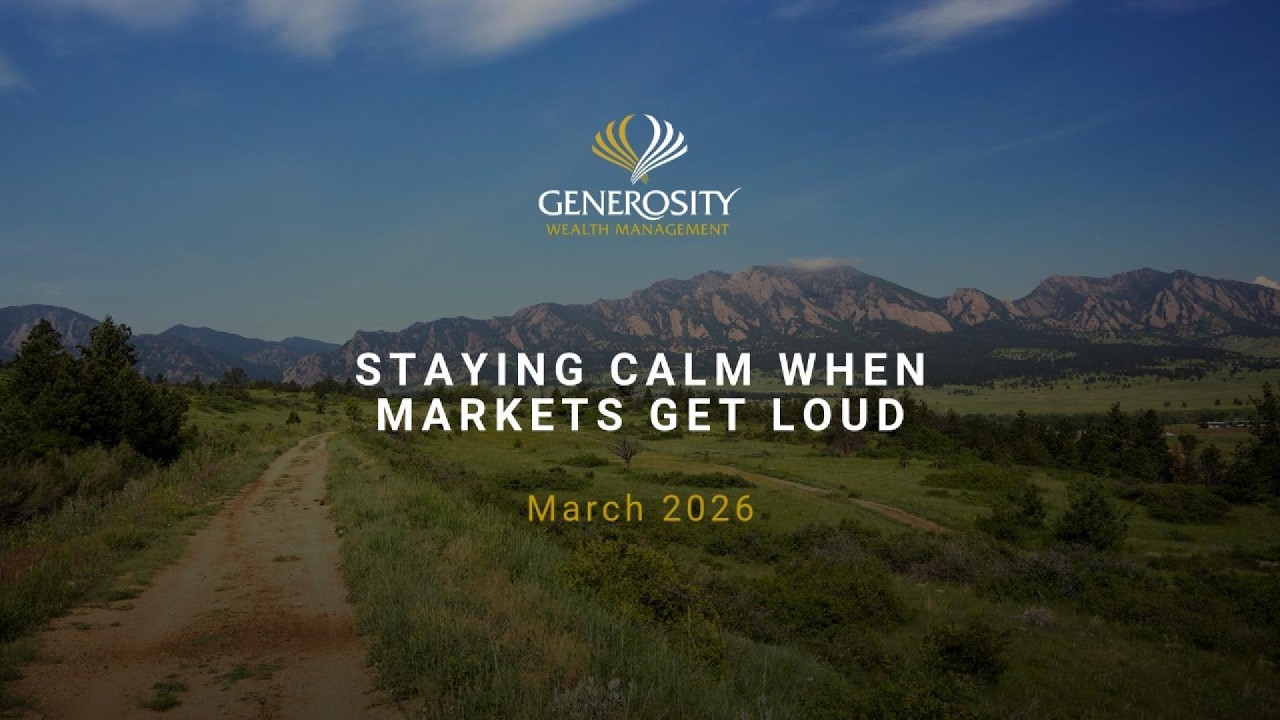 Staying Calm When Financial Markets Get Loud