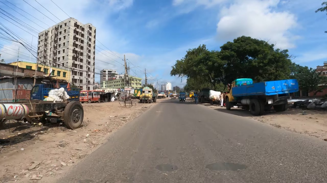 মোহাম্মদপুর বাস স্ট্যান্ড থেকে ঢাকা উদ্যান | Mohammadpur to Dhaka Udaan Street View
