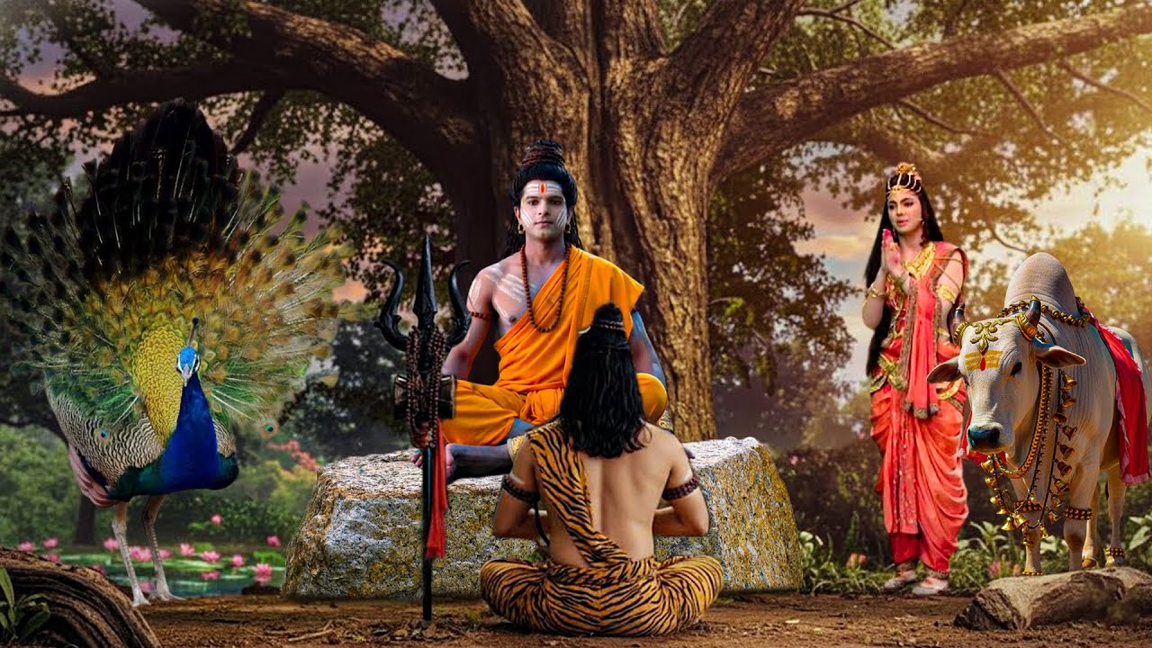ॐ का रहस्य सिखाने कार्तिकेय ने अपने पिता महादेव शिव को शिष्य बनाया | Vighnaharta Ganesha
