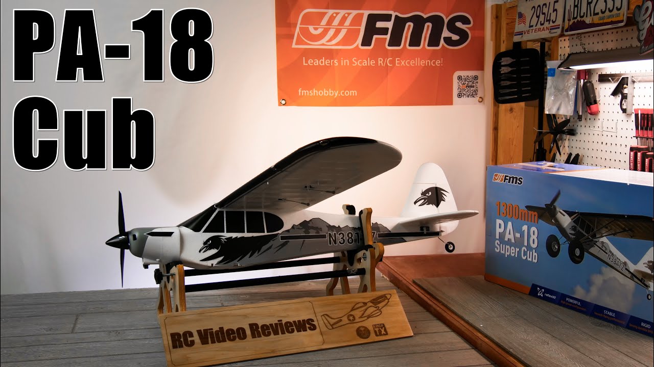 FMS 1300 мм PA-18 Super Cub • ПРЯМАЯ ТРАНСЛЯЦИЯ 22.07.23 • ВИДЕО СЕРИИ РУКОВОДЯЩИХ САМОЛЕТОВ ДЛЯ ...