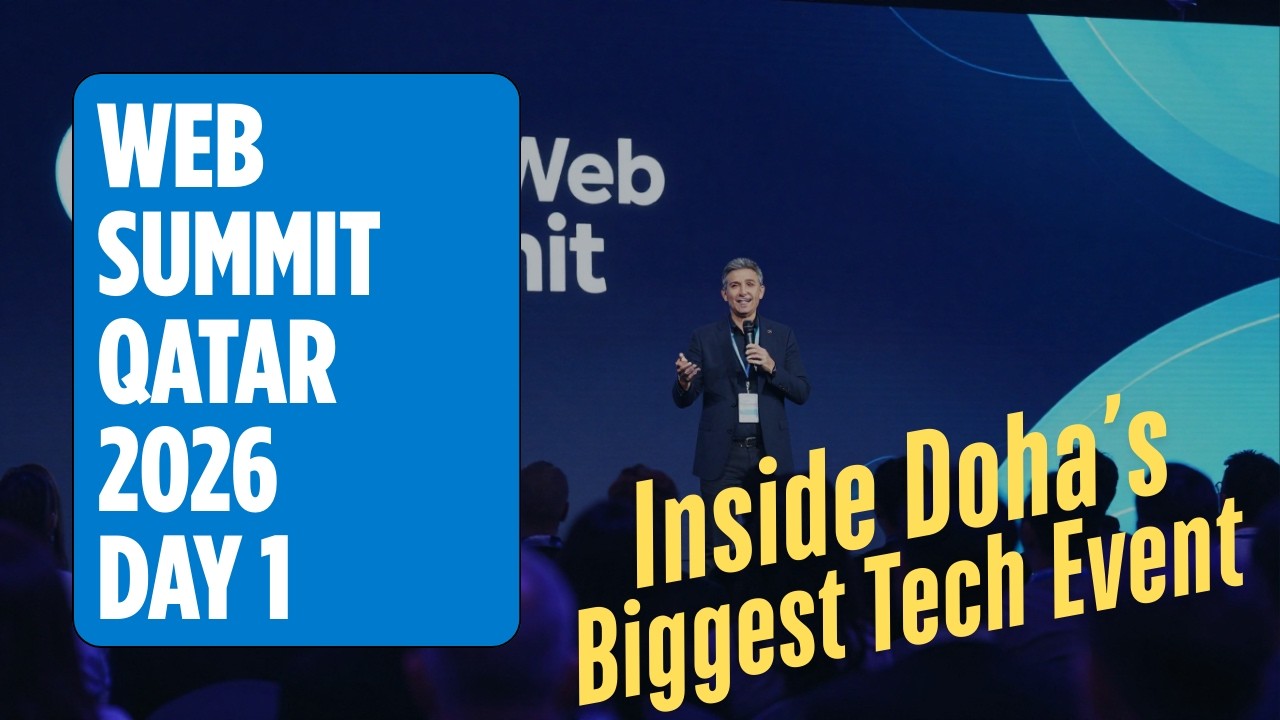 Web Summit Qatar 2026 Day 1 | Inside Doha’s Biggest Tech Event | Vlog#114_1