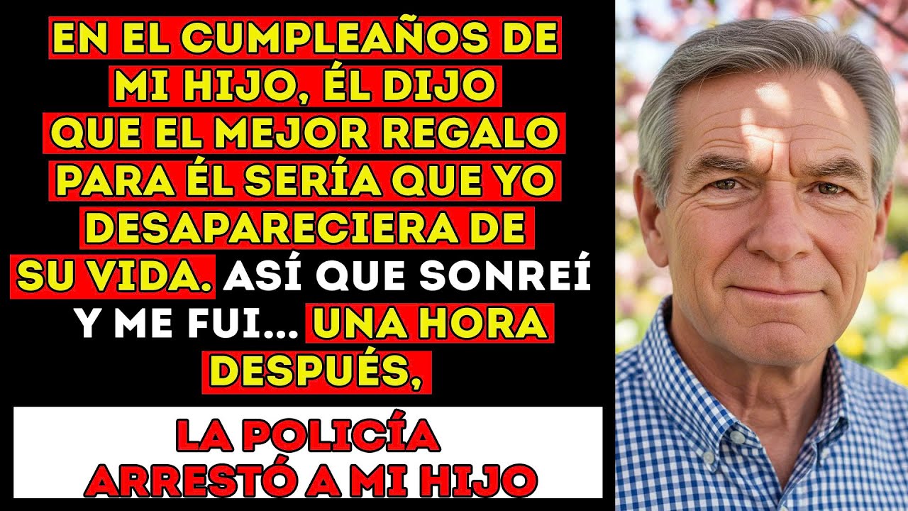 En El Cumpleaños De Mi Hijo, Dijo Que En Vez De Un Regalo Quería Que Desapareciera. Así Que Me Fui…
