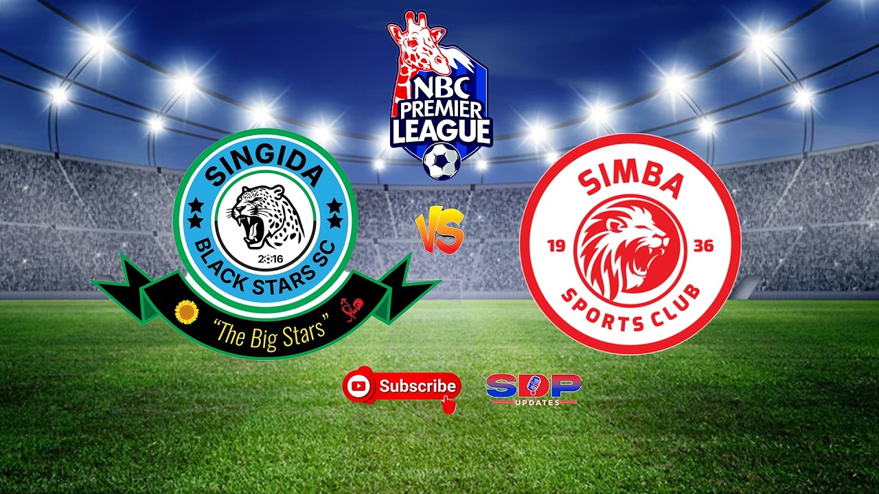 🔴#LIVE: SINGIDA BS (1) (1) SIMBA SC (LIGI KUU )