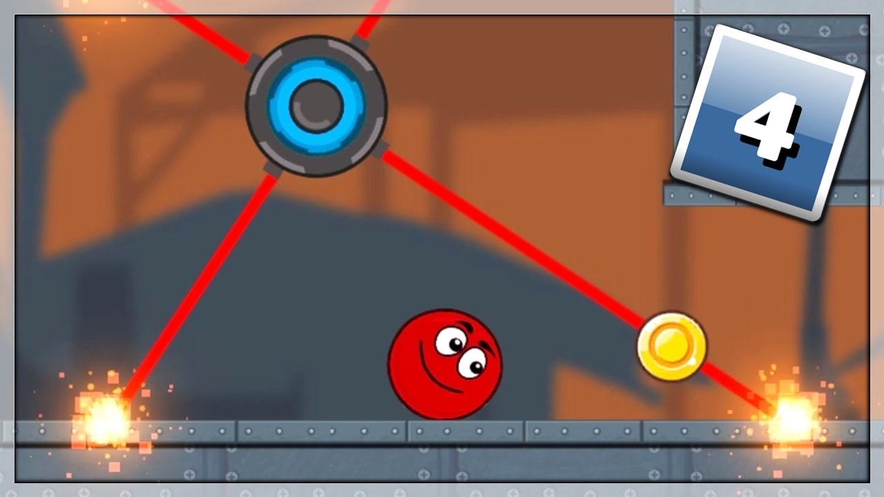 Fabryka Pełna Przeszk&oacute;d! Gry Online: Ball Hero Adventure: Red Bounce Ball #4