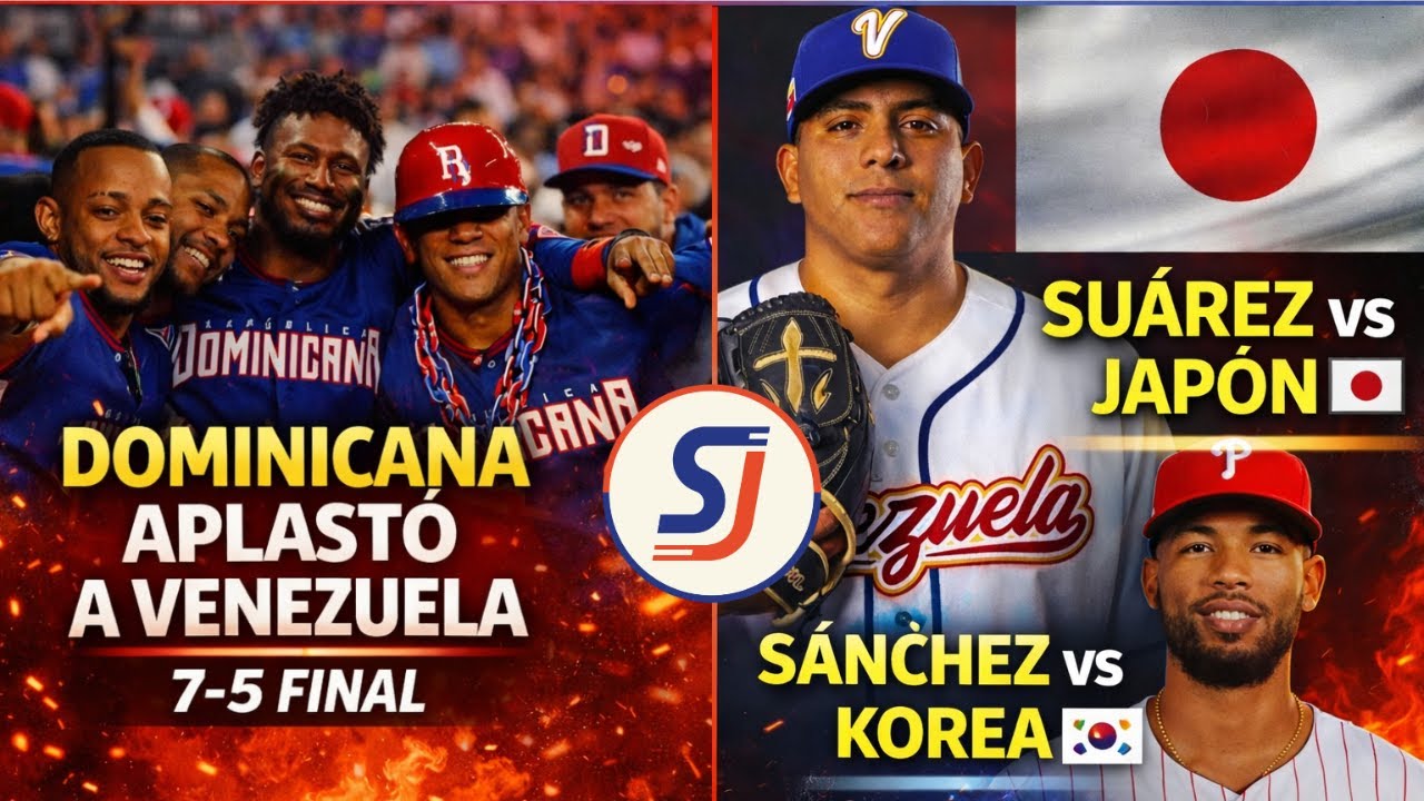 DOMINICANA APLASTO A VENEZUELA |   PREVIA DOMINICANA VS KOREA