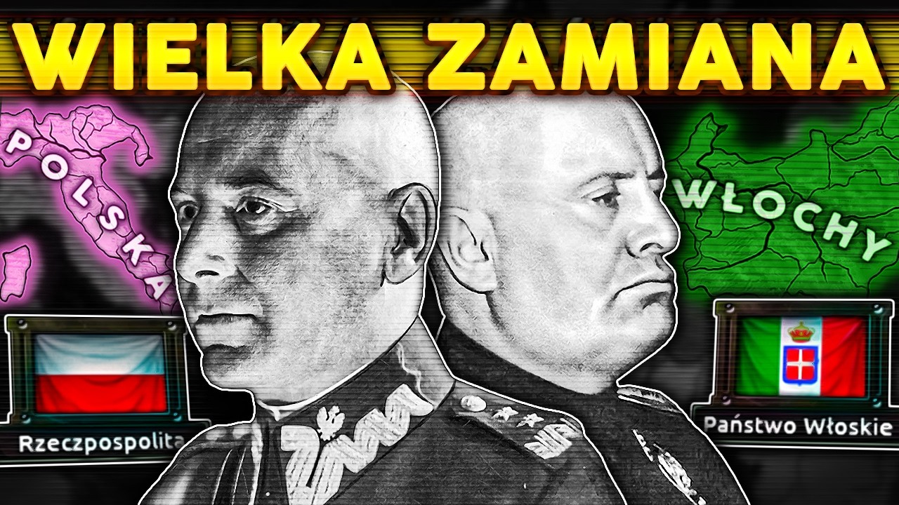 CO GDYBY POLSKA PODCZAS 2WŚ LEŻAŁA NA ZIEMIACH WŁOSKICH? - Hearts of Iron 4