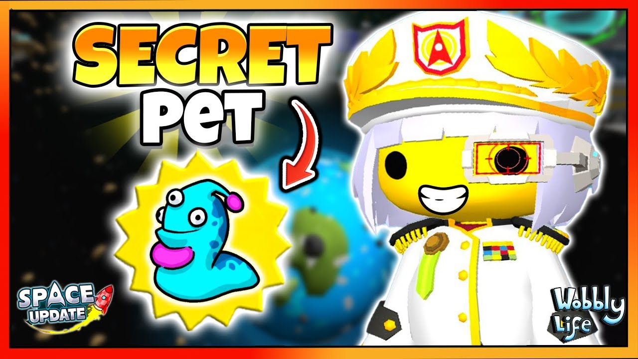 WOBBLY LIFE SPACE UPDATE SECRET PET: Asteroidenwurm freischalten! 🪱🚀
