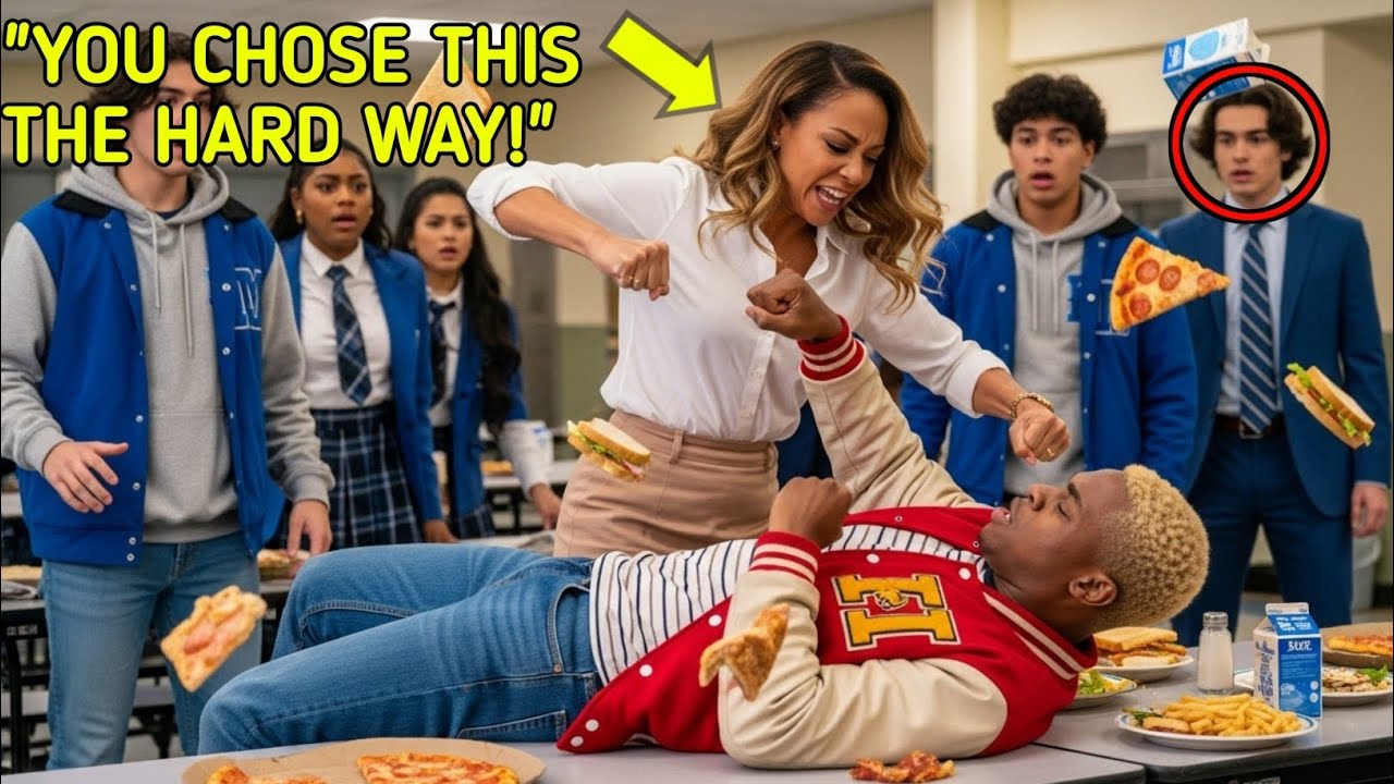 “Three Boys Attacked The New Girl In The Cafeteria — Seconds Later, They Weren’t Laughing Anymore.”