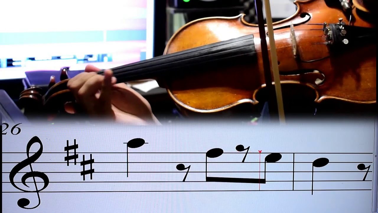 Partitura para VIOLÍN de CHACARERA DEL MONTE