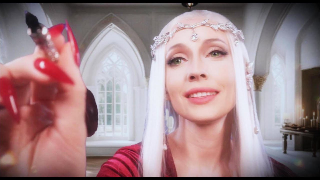 ASMR. Elf Rescues Cursed Victim. whispering, incense, storytelling, roleplay, layered sounds