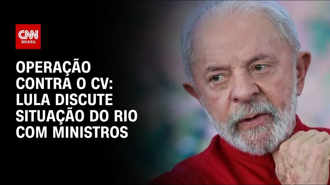 Ap&oacute;s megaopera&ccedil;&atilde;o, Lula convoca ministros para discutir situa&ccedil;&atilde;o no Rio | LIVE CNN