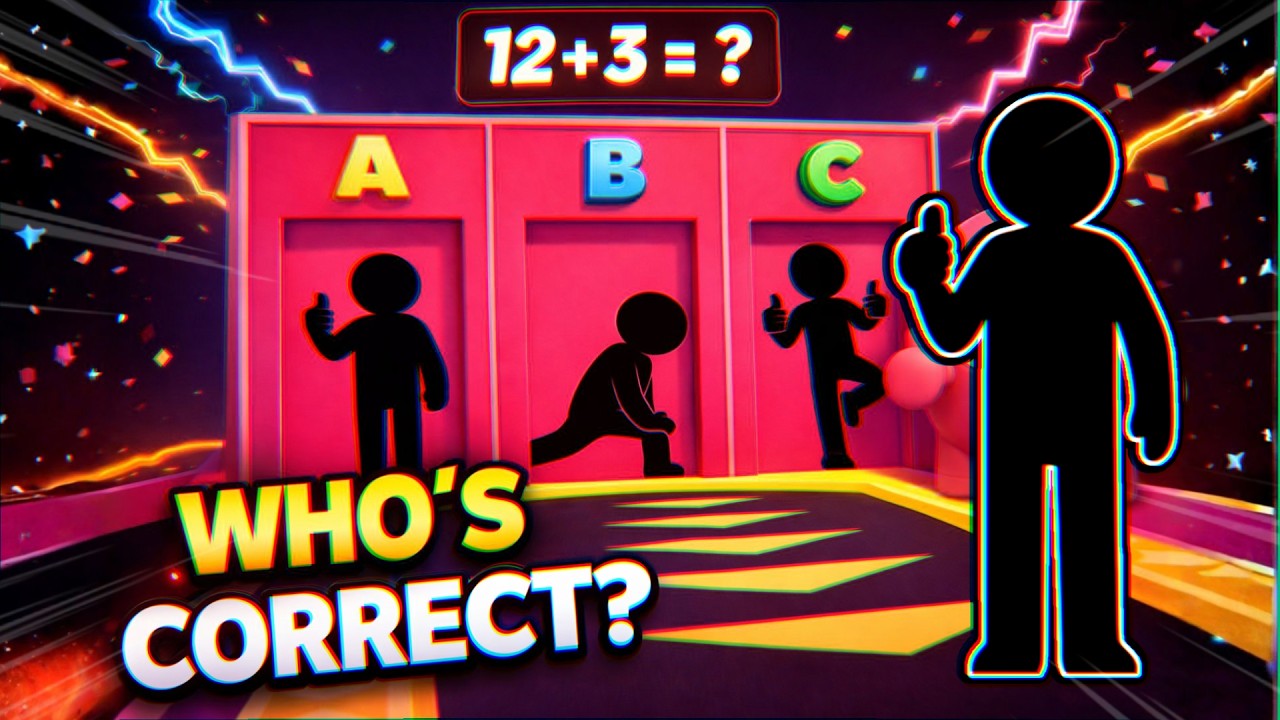 Choose The Right Pose | Immersive Warm Up #1 | Human Tetris
