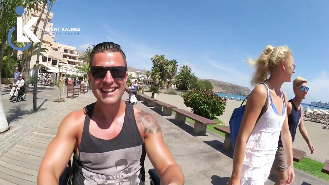 Alleine im Rollstuhl auf Teneriffa