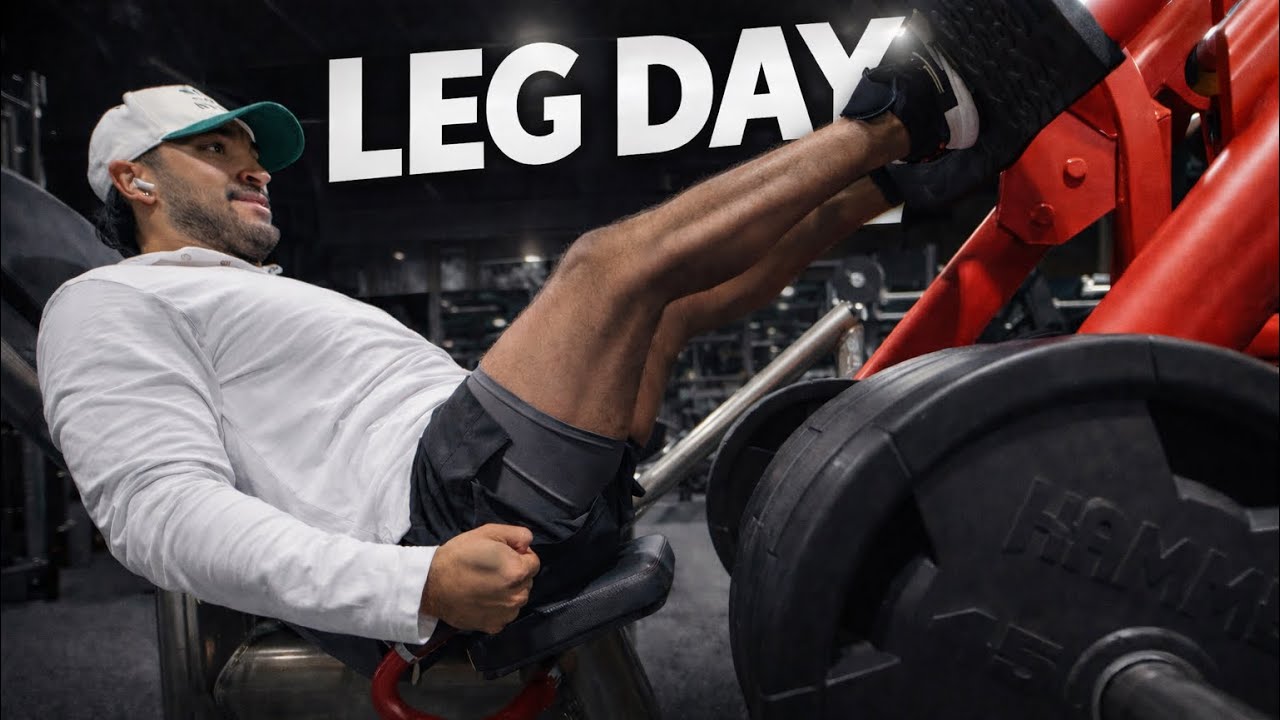 Full Leg Day Workout | Plus Little AB Workout 
