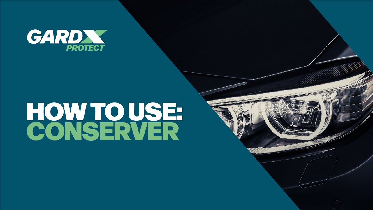 How to Use: GardX Conserver