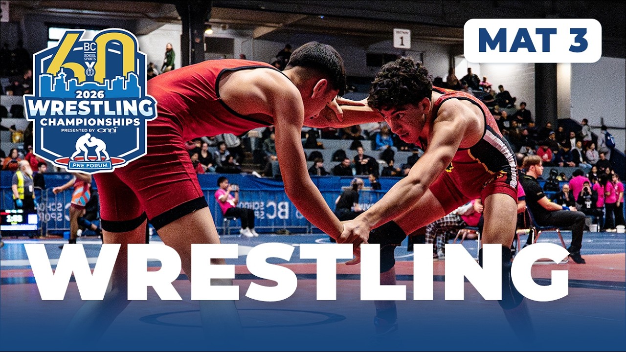 2026 BCSS Wrestling Championships 🤼 Day 1 | Mat 3 [Feb 20, 2026]