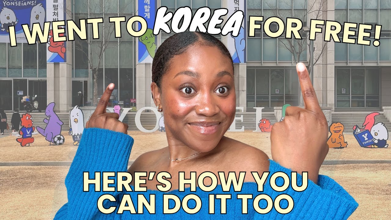🇰🇷✈️ как бесплатно учиться за границей в Южной Корее (стипендии + реальная разбивка расходов)