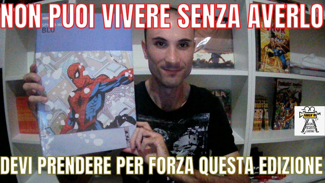 DA AVERE PER FORZA ALTRIMENTI NON SI E' AMANTI DEL FUMETTO! CAAPOLAVORO ASSOLUTO! SPIDER-MAN BLU
