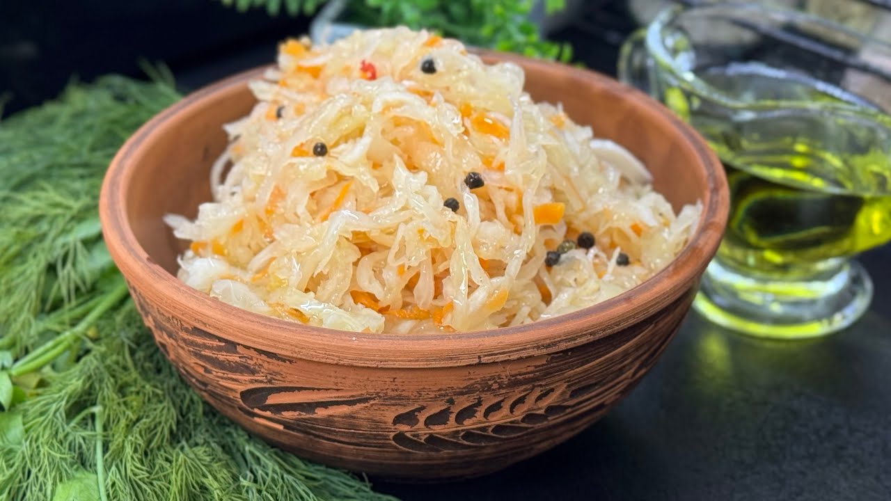 Идеальная квашеная капуста 🥬 Секреты хруста и вкуса
