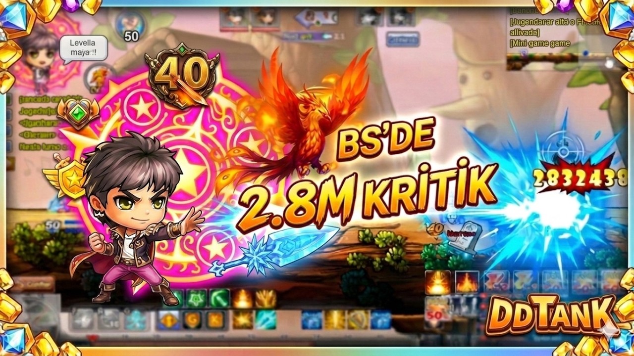 [🔴 CANLI] 40 LVL 1.7 Milyar Hesap İle BS Atıyoruz - DDTank/Bombom 337 Br