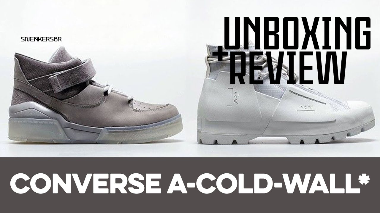 UNBOXING+REVIEW - Converse X A-Cold-Wall*