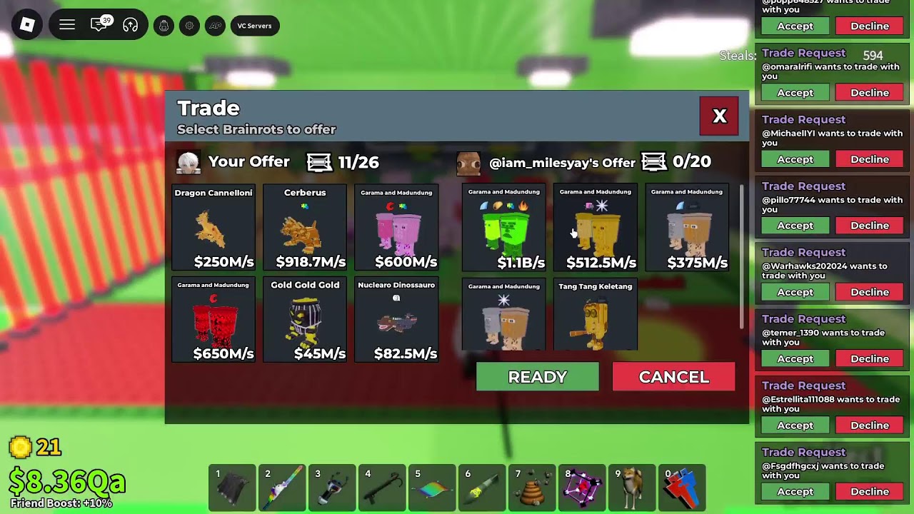 TRADING ON SAB
