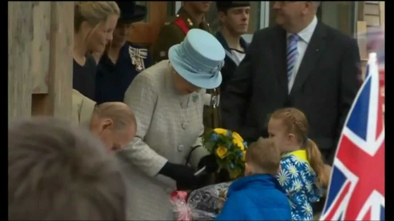 HM The Queen's Diamond Jubilee Tour - Wales - Day 2 - April 2012