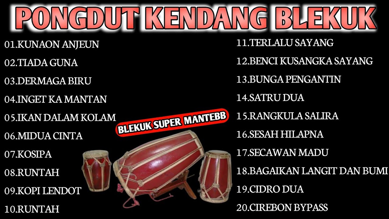 Pongdut rampak gendang full blekukk 2024 | Cover RINA KDI
