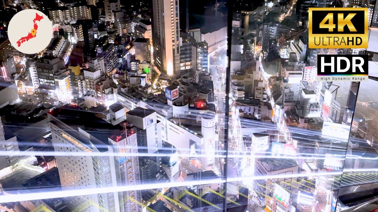 【4K HDR】Shibuya Sky (Night) Walking Tour in Shibuya Scramble Square - Tokyo Japan