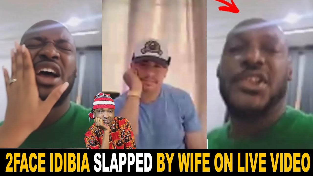 2Face Idibia Slapped By Wife Natasha On Live Video With Daddy Freeze