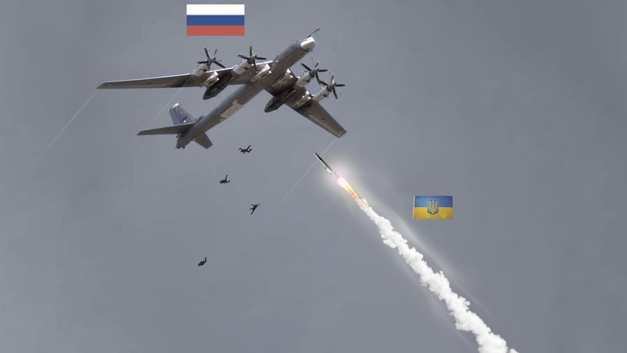 Россия в шоке! Два российских самолета Ту-95 «Медведь» сбиты зенитными ракетами, пилоты погибли.