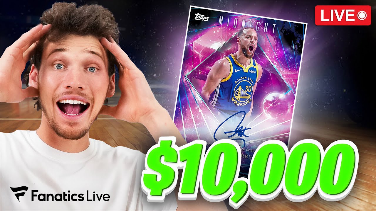 Crazy $10,000 NBA Pack Opening! W/ Fanatics Live