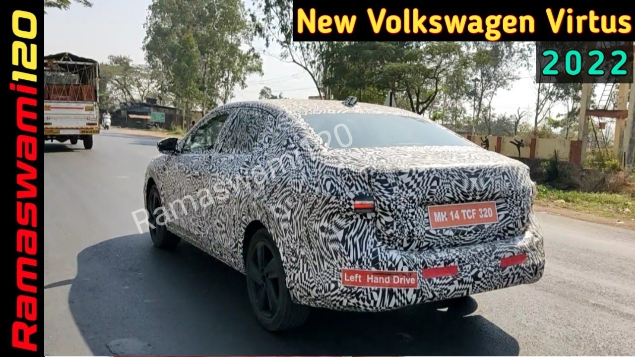 2022 Volkswagen Virtus | Spy Video |Vento Replacement | Testing in Pune | @BikeCarRama