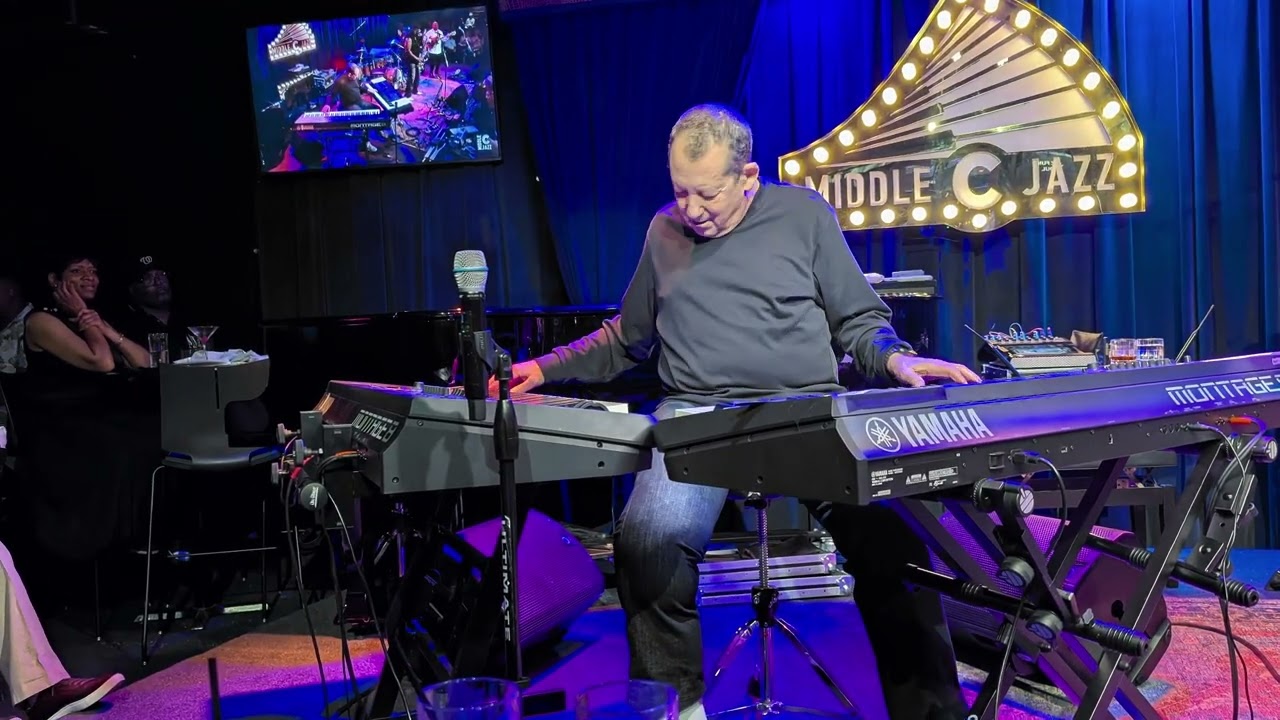 Jeff Lorber, Everette Harp, Paul Jackson Jr.. Jazz, Funk Soul supergroup Middle C Jazz in 8K HD