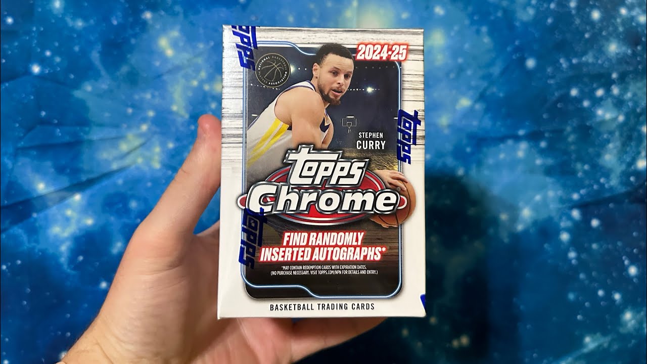 2024-25 Topps Chrome Basketball Blaster Boxes