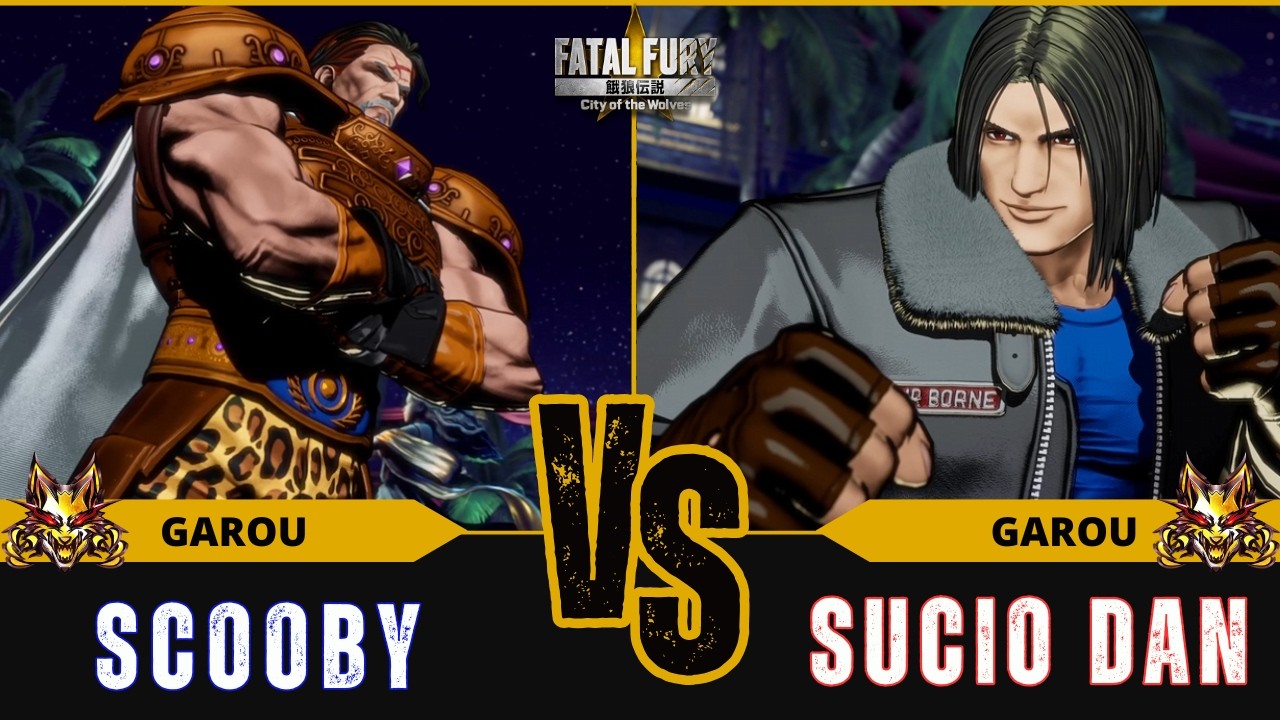 FF:CotW🐺SCOOBY (Wolfgang Krauser) vs SUCIO DAN (Terry Bogard)⭐Replay Match - FATAL FURY: CotW - 5/26