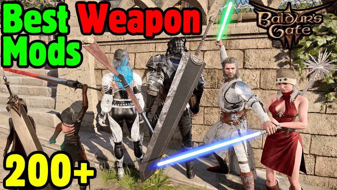TOP 20 BEST WEAPON MODS in Baldur's Gate 3 Mod Manager