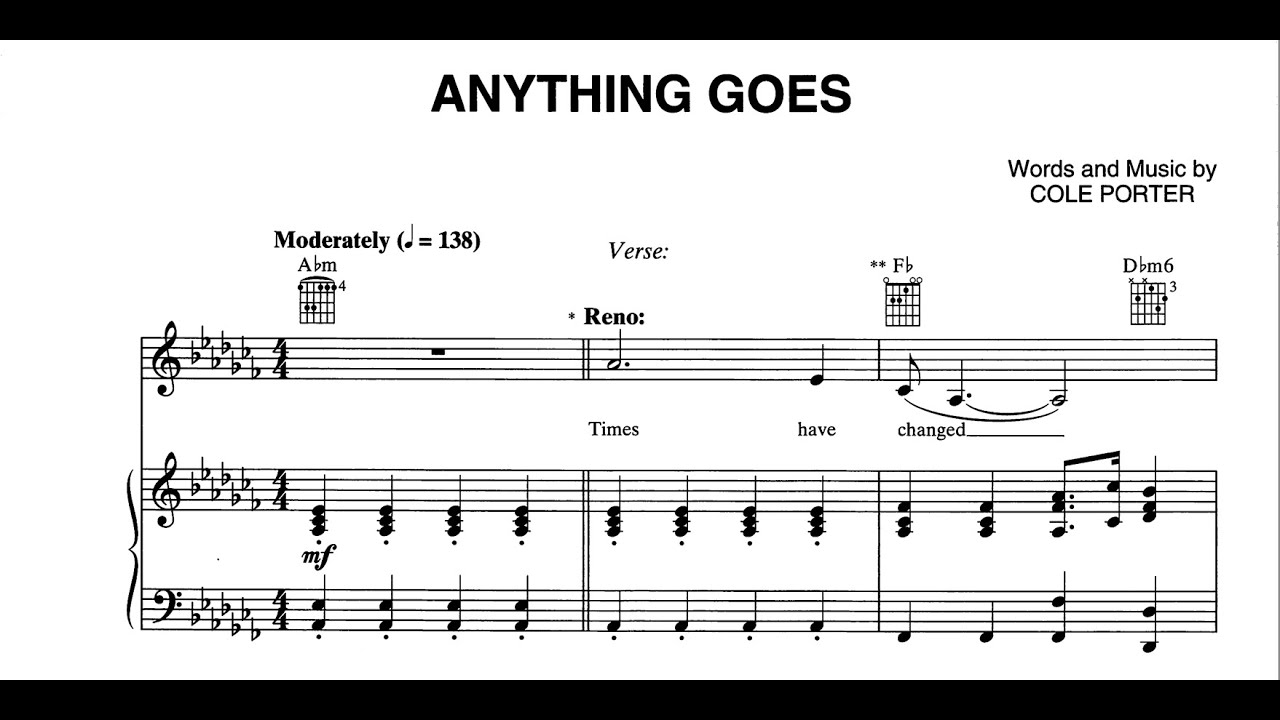 Anything Goes - Anything Goes (Cole Porter)