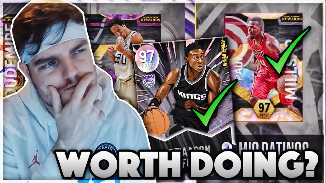 2 NEW FREE GALAXY OPALS IN DYNAMIC DOMINATION IN NBA 2K22 MyTEAM!! ARE THESE WORTH DOING??