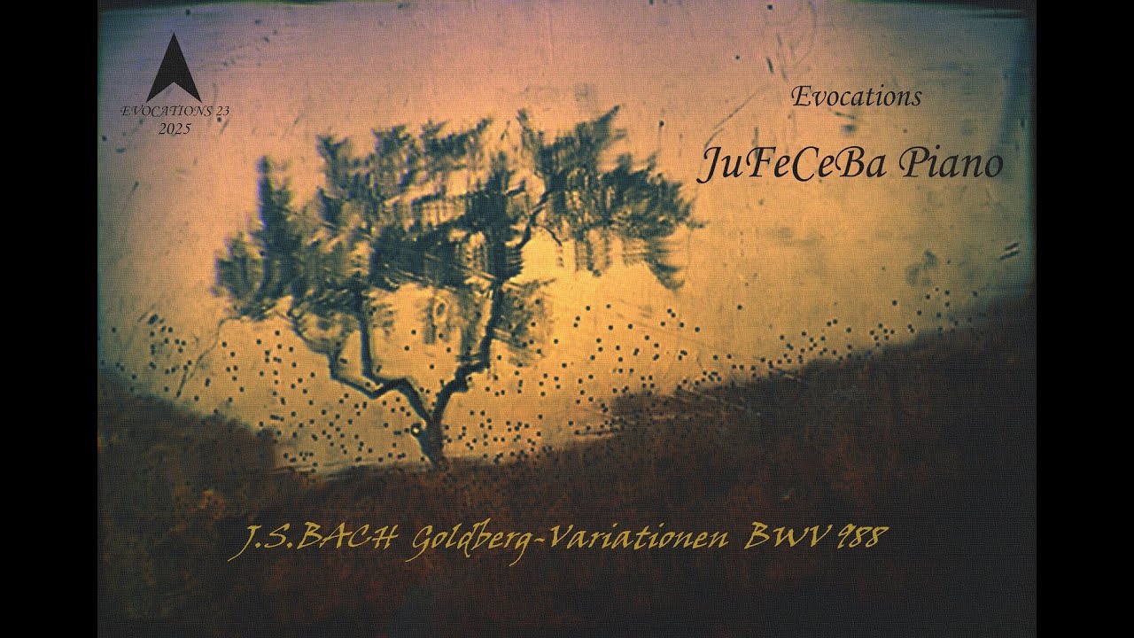 Bach Goldberg Variations, BWV 988: Variation 24 a 1 Clav.  Canone alla Ottava, JUFECEBA Piano
