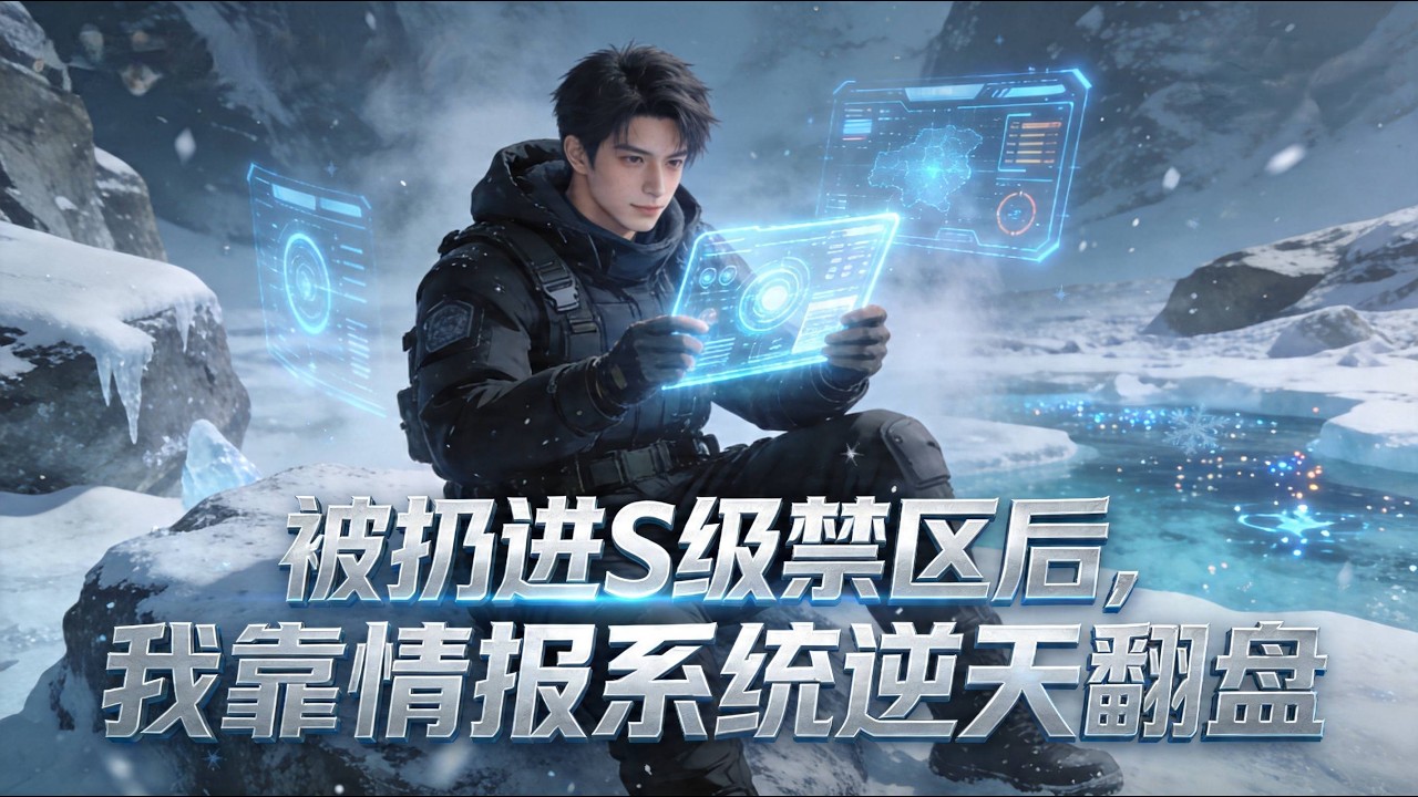 【Multi Sub】《被扔進S級禁區後，我靠情報系統逆天翻盤》S級冰原禁區幾乎無人生還，我卻在每日情報幫助下找到生機，從必死局走向全面掌控#漫劇 #動態漫 #AI漫劇 #動漫 #動畫
